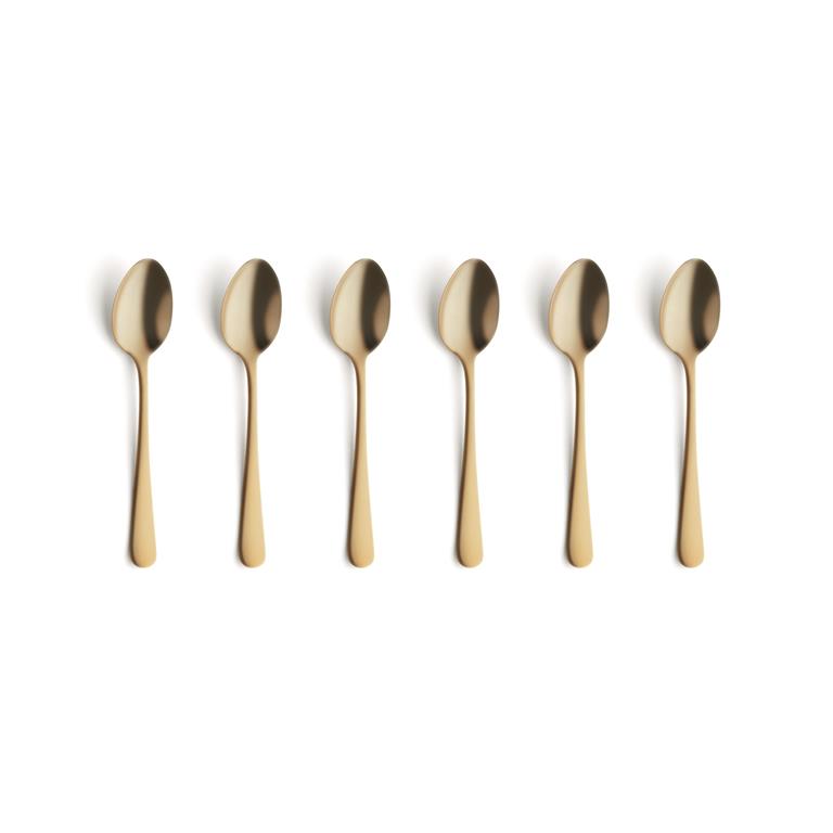 Amefa Austin Vintage Theelepels 6 st. - Goud