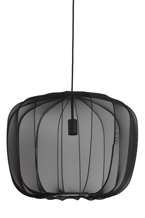 Light & Living Plumeria Hanglamp - L - H 45 x Ø 60 cm - Zwart