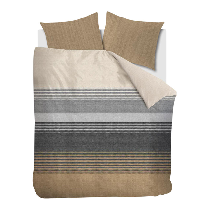 Beddinghouse Bruno Dekbedovertrek 240 x 200/220 cm - Zand