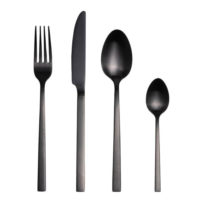 Gusta Bestekset 16-delig - Zwart