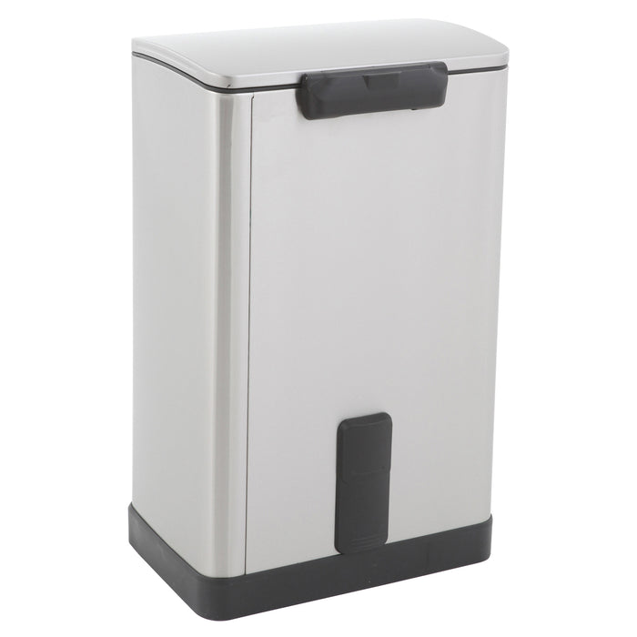EKO Vuilnisbak Matzilver 40.3 x 34.5 x 65 cm