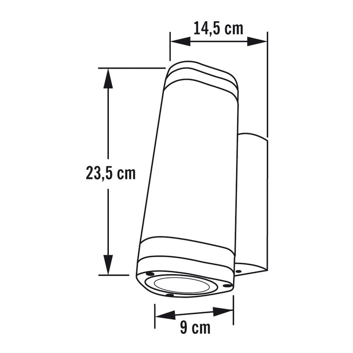 Konstsmide Modena Triade Up & Downspot