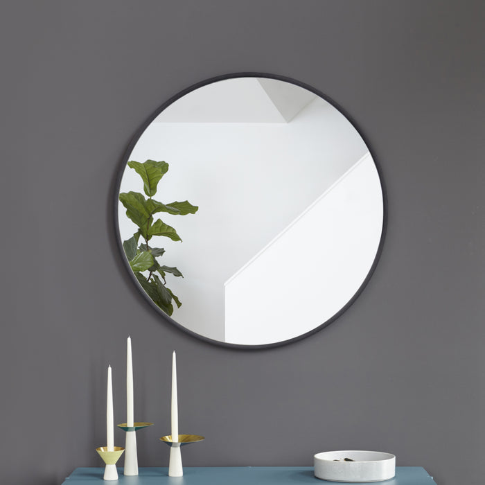 Umbra Hub Spiegel Ø 94 cm - Zwart