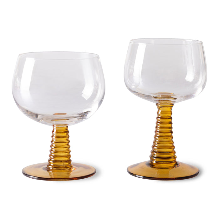 HKliving Swirl Wijnglas 0,2 L