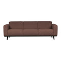 WOOOD Statement 3-zitsbank - Bouclé - Coffee