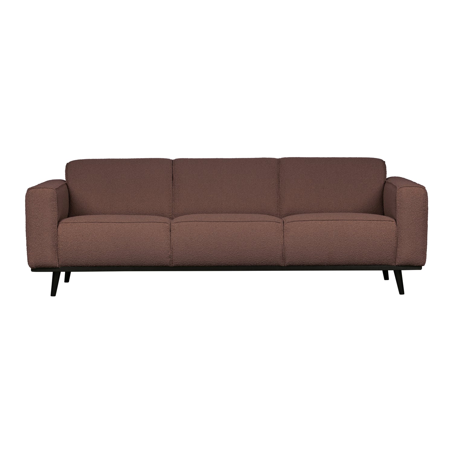 WOOOD Statement 3-zitsbank - Bouclé - Coffee