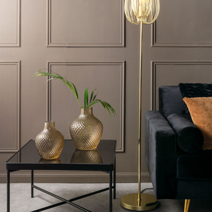 present time - Vaas Delight - Large - Glas Zandbruin - Ø18x20cm