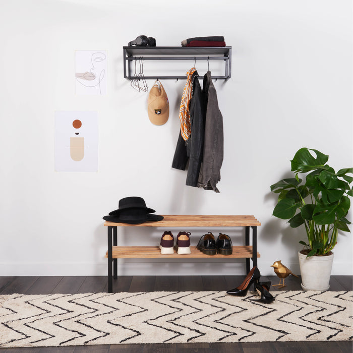 HAY Hang Kledinghanger 5 st. - Zwart