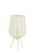 Light & Living Plumeria Tafellamp - H 45 x Ø 25 cm - Zand