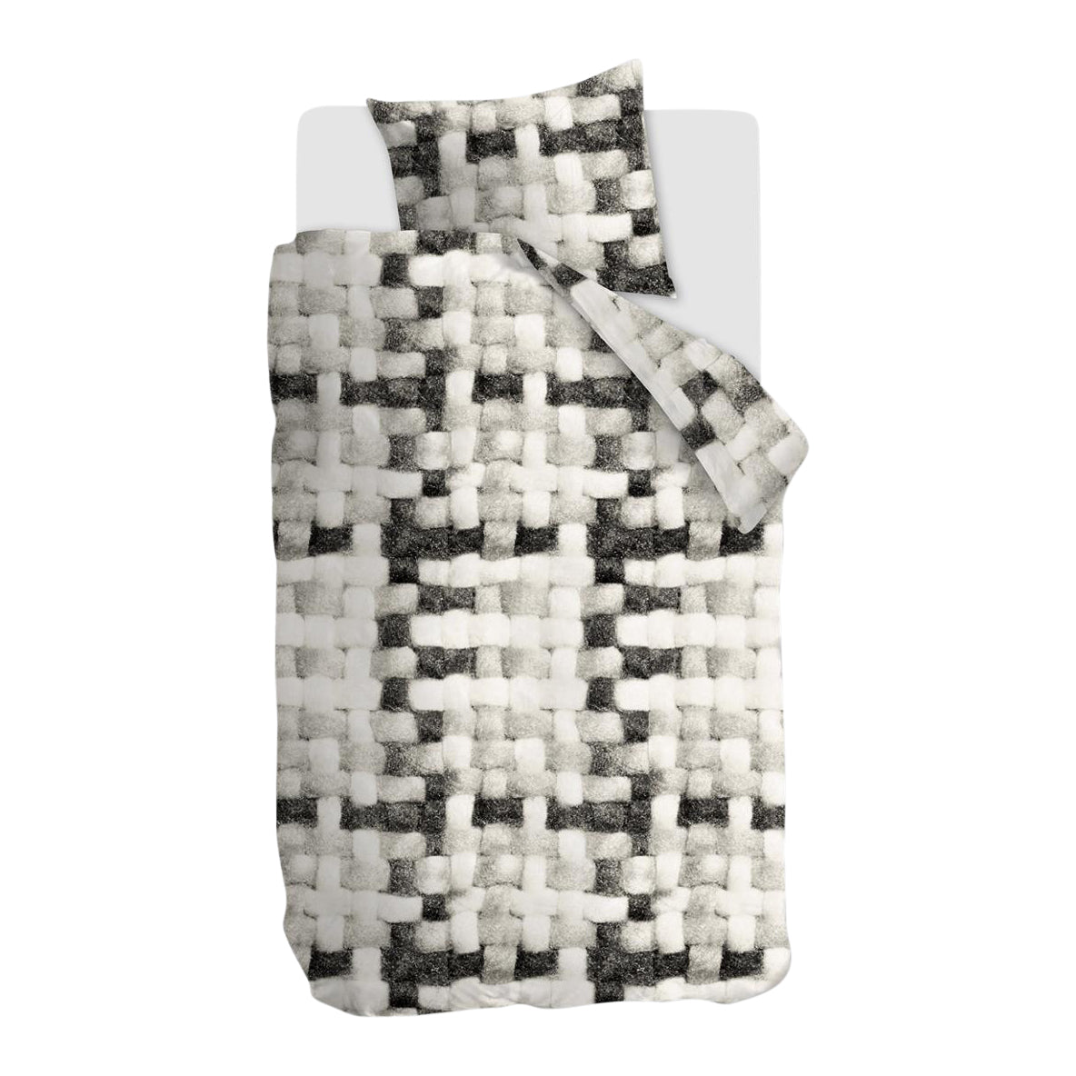 Ariadne at Home Comfort Dekbedovertrek 140 x 220 cm - Zwart/Wit