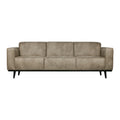 WOOOD Statement 3-zitsbank - Eco-leder - Elephant