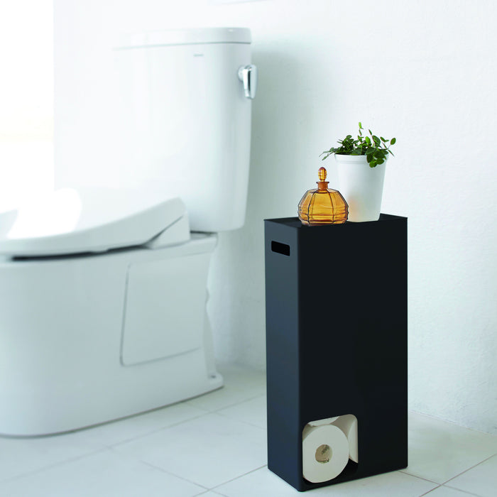 Yamazaki Tower Toiletrolhouder - Zwart