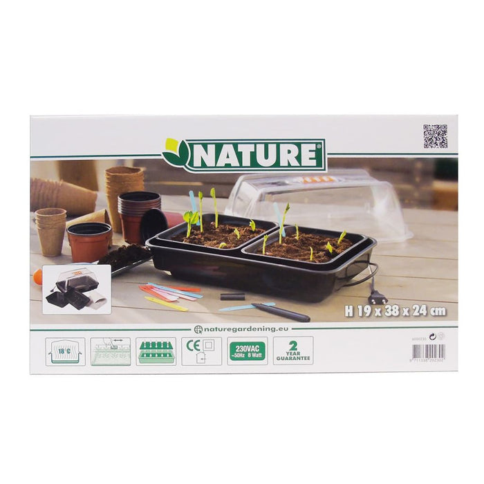 Nature Mini-kweekkas Met Verwarmingselement