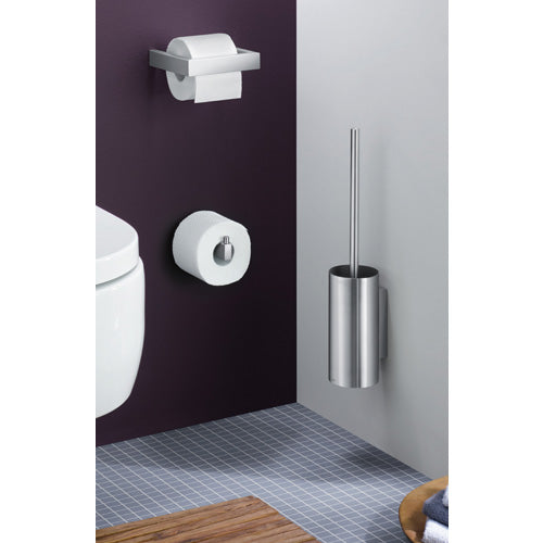 Zack Linea Toiletborstel met houder mat