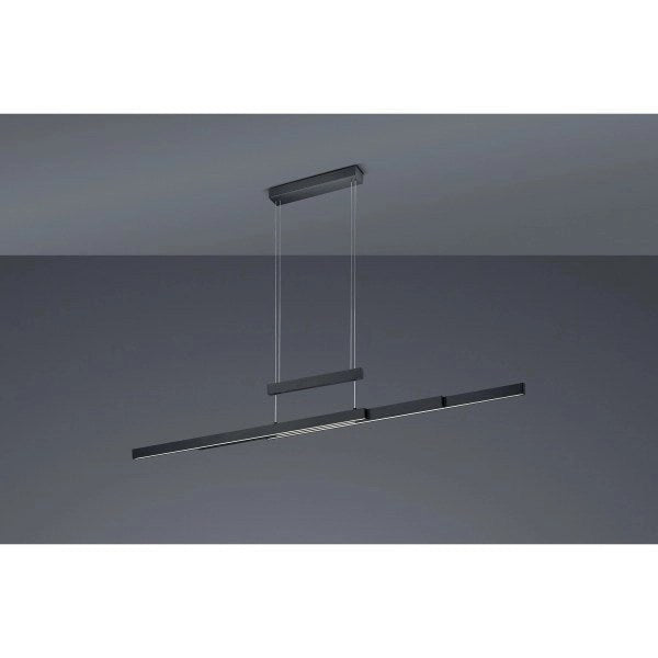 Trio Trajan Hanglamp - Mat zwart