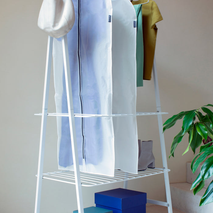 Brabantia Kledinghoezen L - Set van 2 - Wit/Grijs