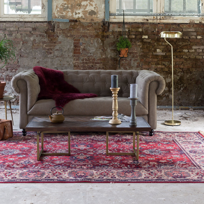 Dutchbone Bid Vloerkleed 200 x 300 cm - Rood