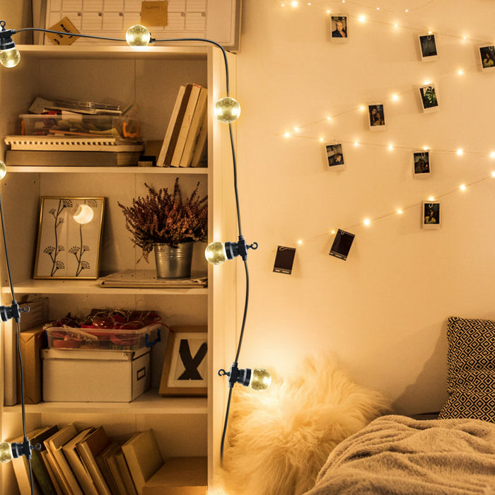 Aigostar Lichtsnoer I - Lichtslinger 10 Transparante LED  8 Meter