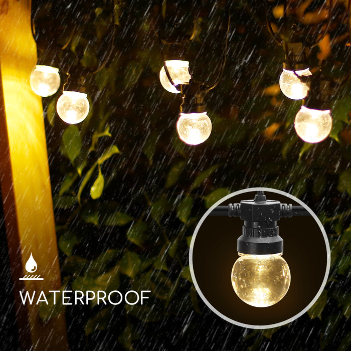 Aigostar Lichtsnoer I - Lichtslinger 10 Transparante LED  8 Meter