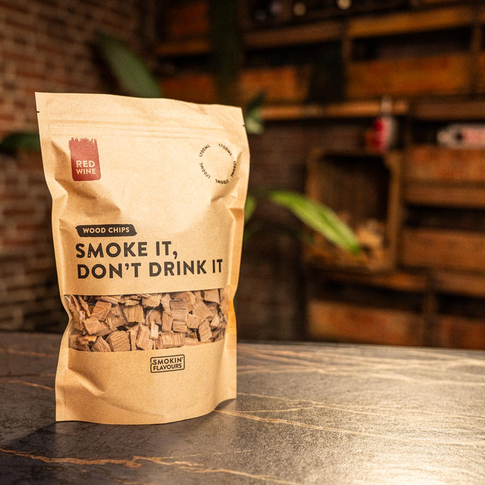 Smokin' Flavours - Smokin' Flavours rooksnippers rode wijnvaten 1700ml