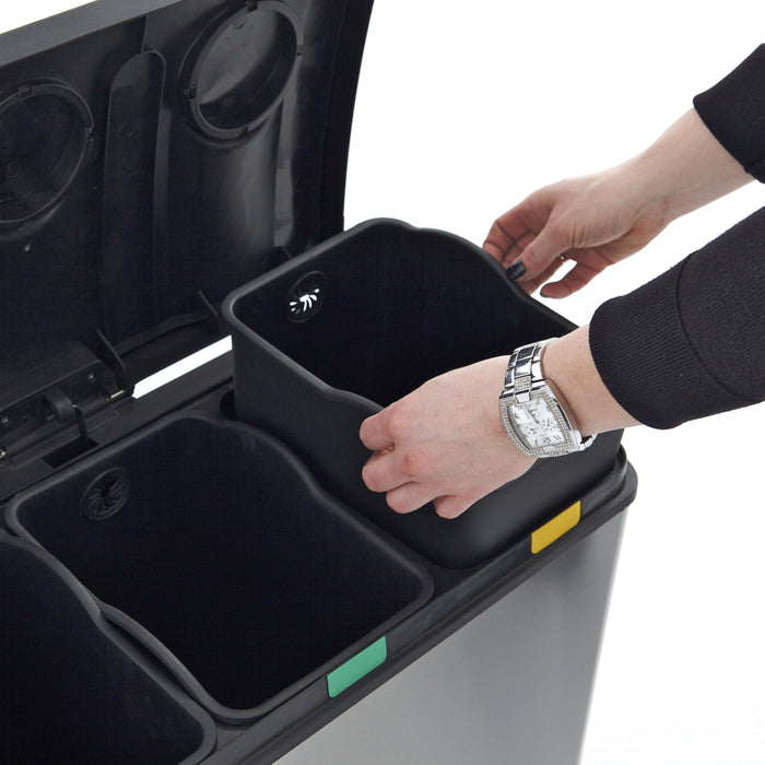 EKO Rejoice Recycling Pedaalemmer 36 Liter (3x12 Liter)