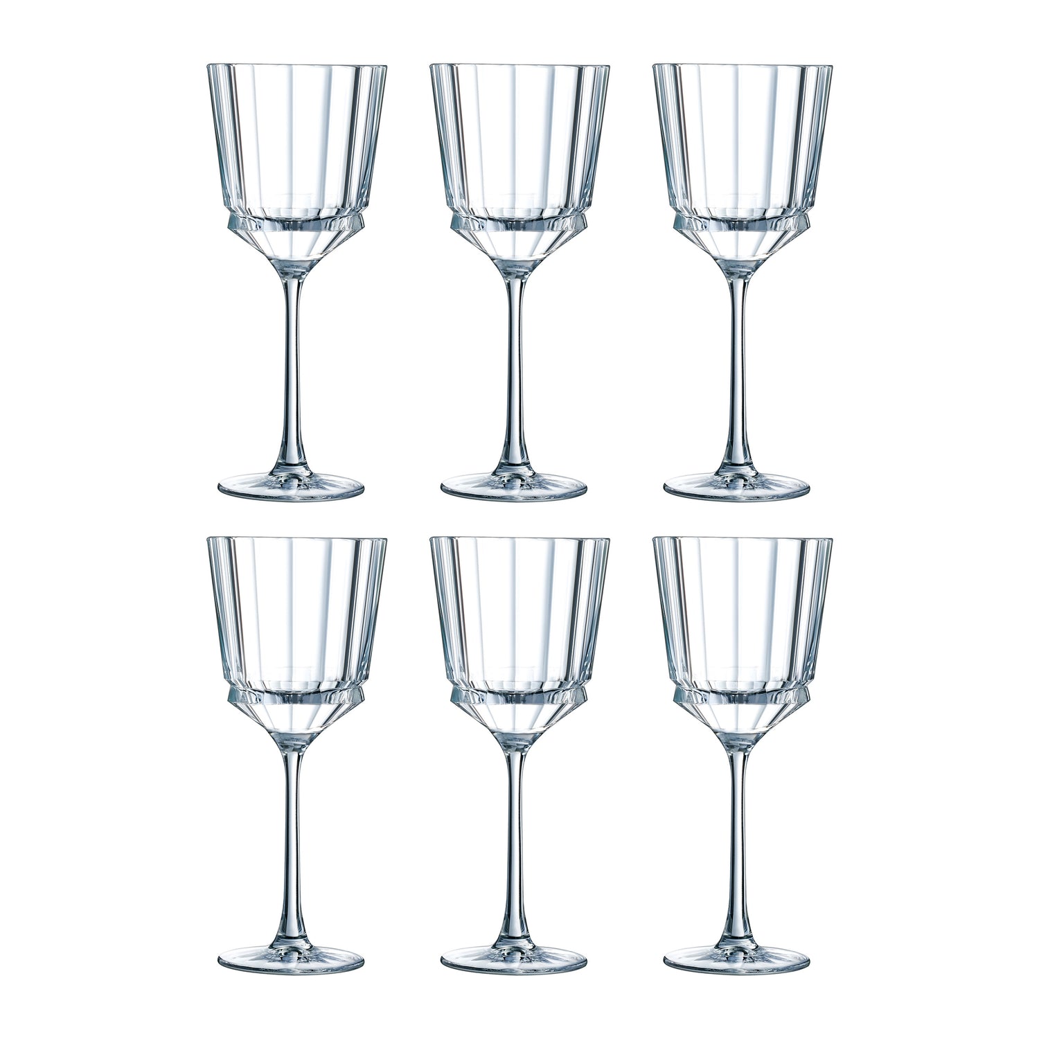 Cristal d'Arques Macassar Wijnglas 0,35 L - 6 st.