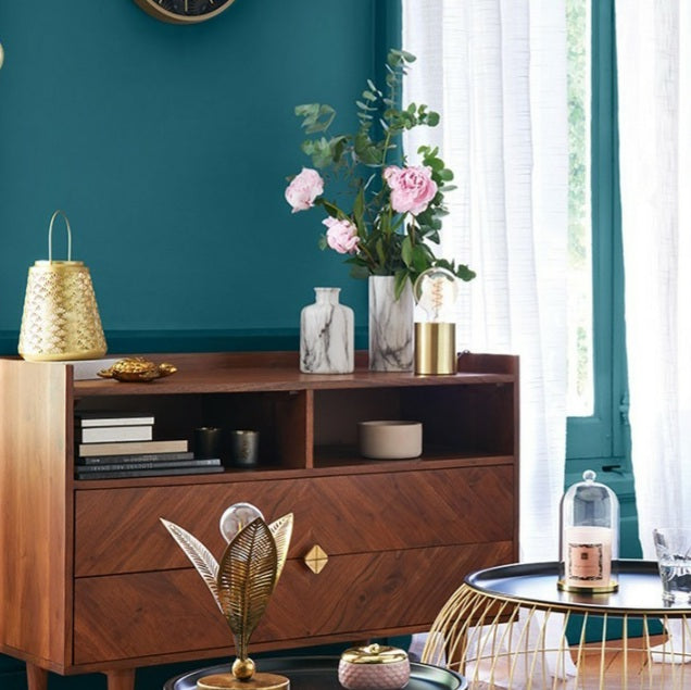 Deco Vaas Marble - marmerlook - H17,5