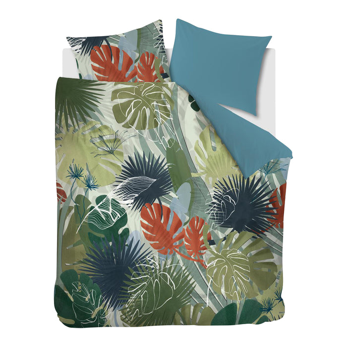 Beddinghouse Paper Leaves Dekbedovertrek 200 x 200/220 cm - Multicolor