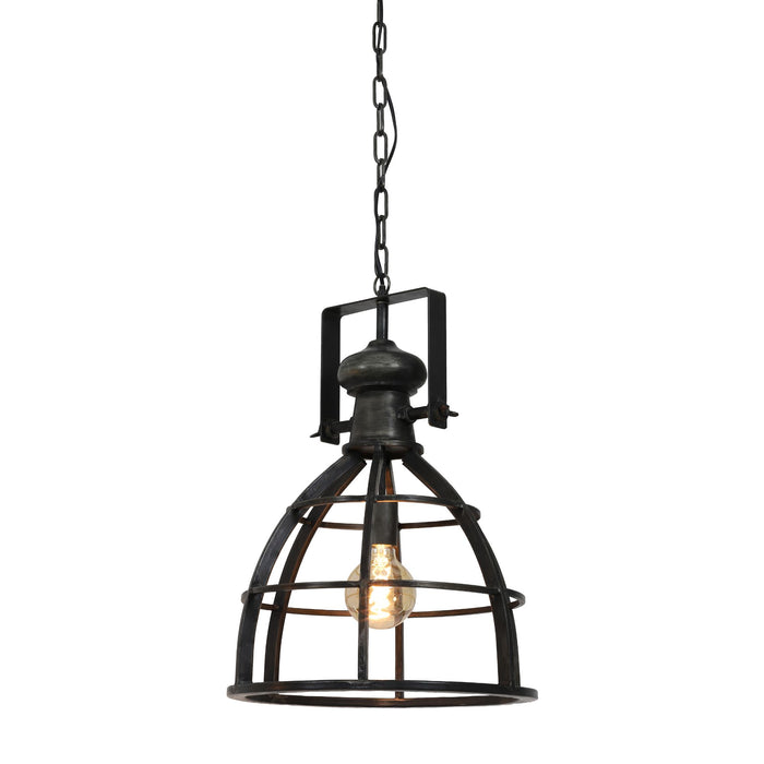 Light & Living Hanglamp Amy - Zwart - Ø40cm