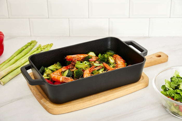 Buccan - Hamersley - Gietijzeren ovenschaal - Zwart