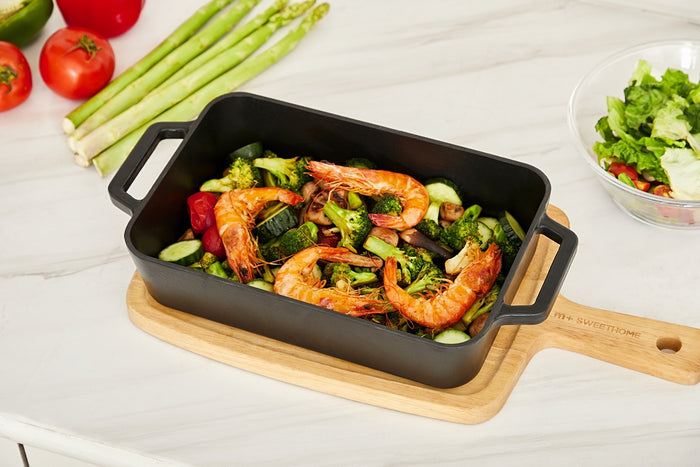 Buccan - Hamersley - Gietijzeren ovenschaal - Zwart