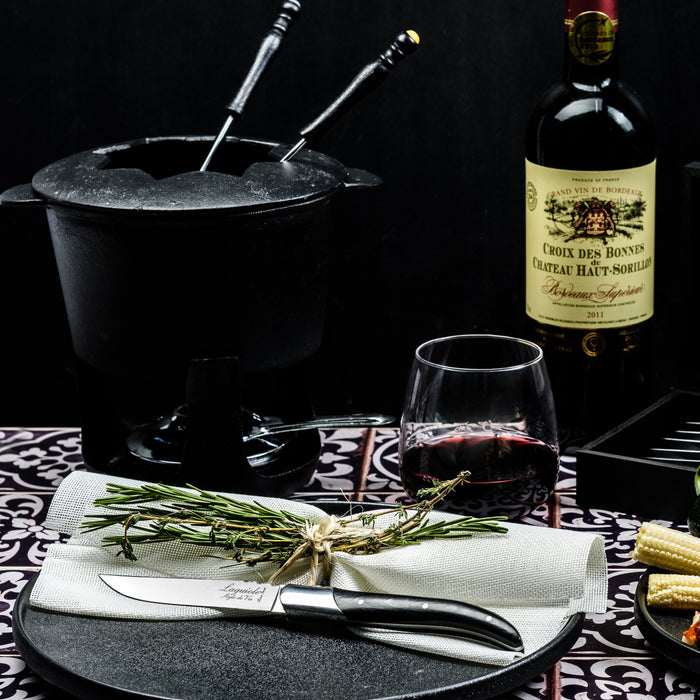 Laguiole Style de Vie Luxury Line Steakmessenset 6 st.