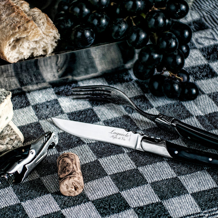 Laguiole Style de Vie Luxury Line Steakmessenset 6 st.