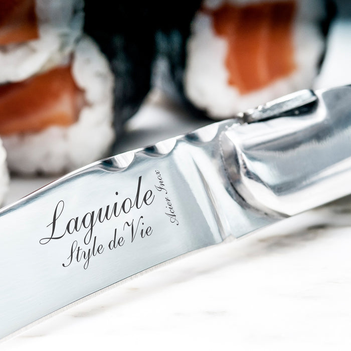 Laguiole Style de Vie Luxury Line Steakmessenset 6 st.