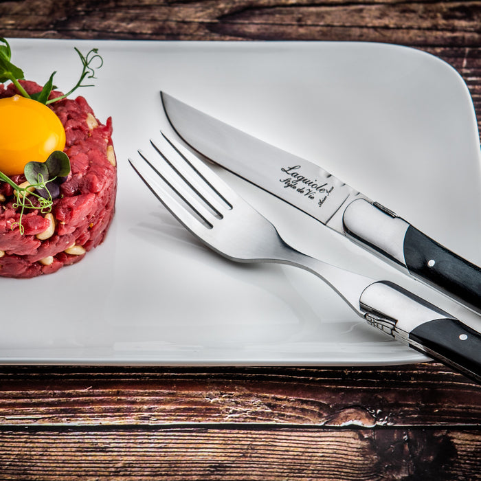 Laguiole Style de Vie Luxury Line Steakmessenset 6 st.
