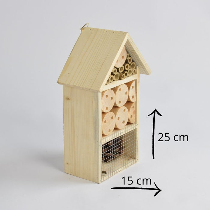 Orange85 Insectenhotel Bijenhotel Vlinderhotel Insectenhuis met Haa...