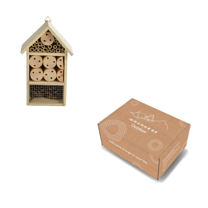 Orange85 Insectenhotel Bijenhotel Vlinderhotel Insectenhuis met Haa...