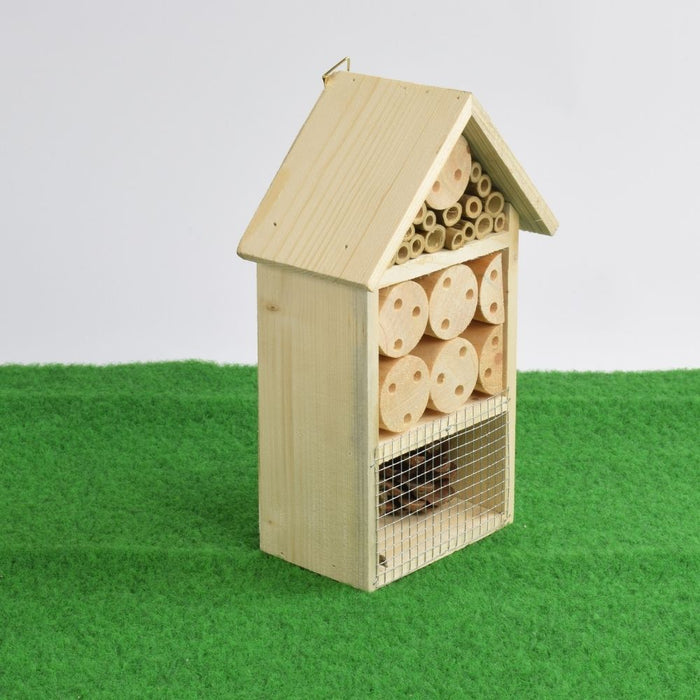 Orange85 Insectenhotel Bijenhotel Vlinderhotel Insectenhuis met Haa...