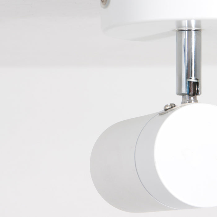 Mexlite - spot - Upround LED - wit - metaal - Ø 10cm - GU10 - 2486W