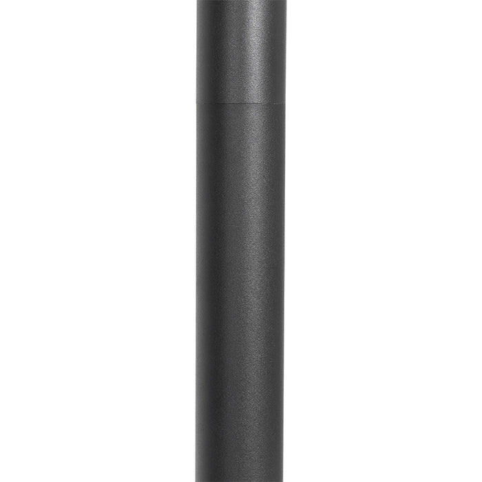 QAZQA Modern buiten paaltje zwart 100 cm IP44 - Marcel