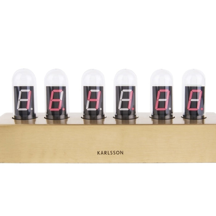 Karlsson Cathode Tafelklok - Goud