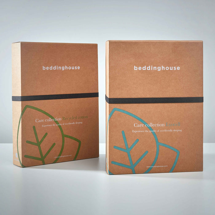 Beddinghouse Organic Basic Dekbedovertrek 140 x 200/220 cm - Donkergroen