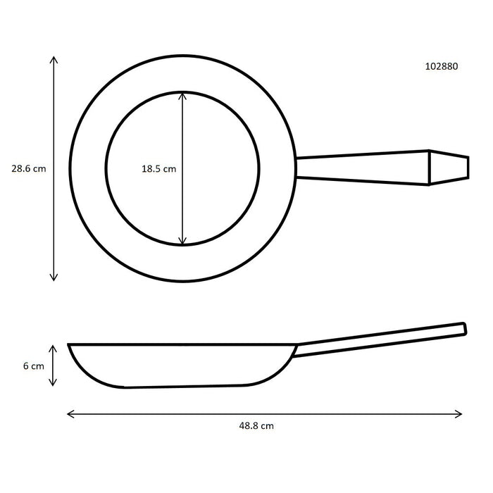 Ronneby Bruk Ultra Light Koekenpan Ø 28 cm
