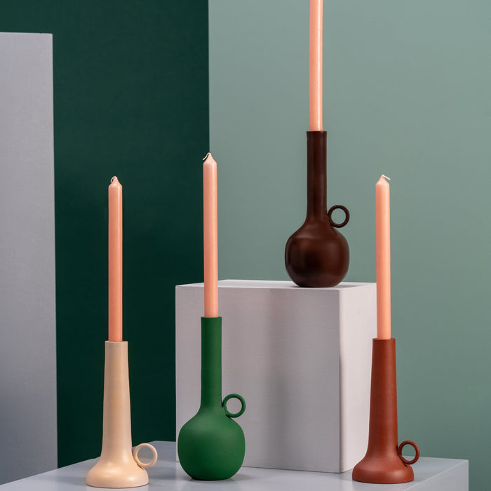 POLSPOTTEN Spartan Kandelaar Roestbruin