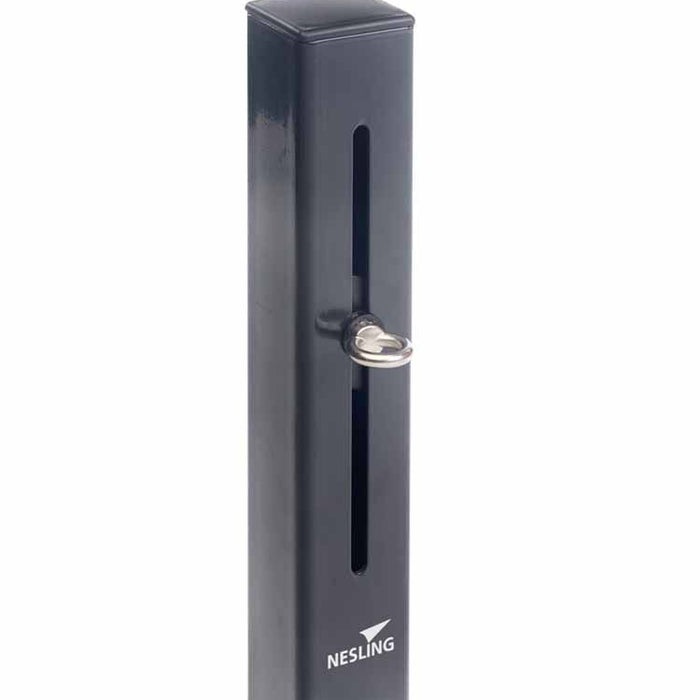 Nesling Paal met flex oog Antraciet 7 x 7 x 250 cm