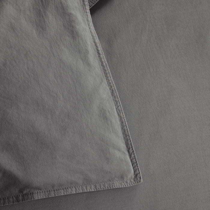 Beddinghouse Organic Basic Dekbedovertrek 240 x 200/220 cm - Grijs