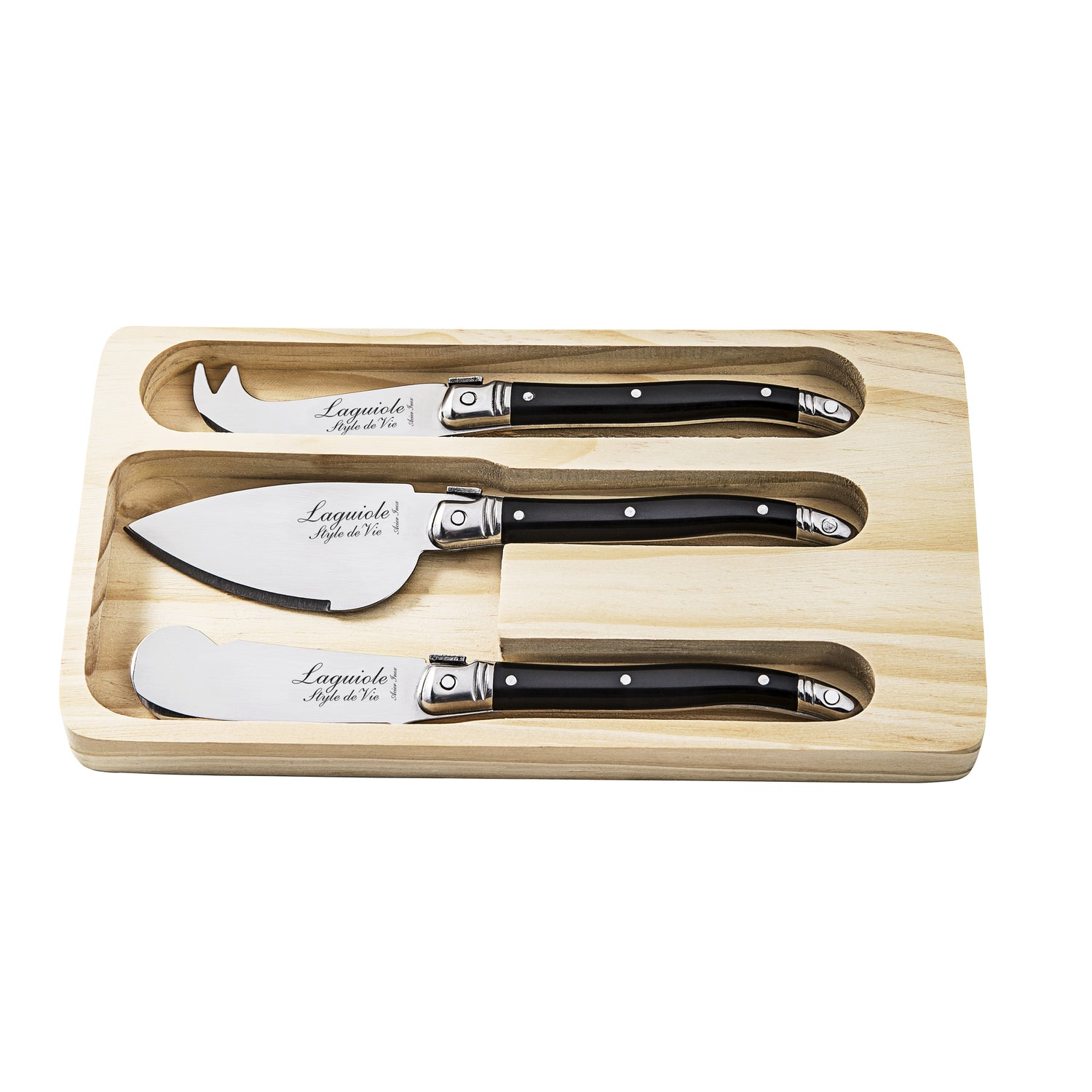 Laguiole Style de Vie Kaasmessenset 3-delig