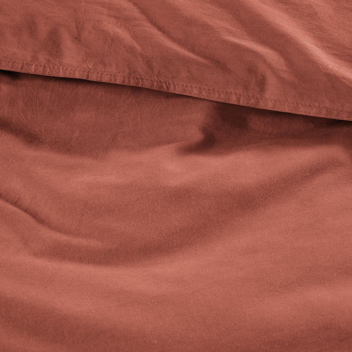 Beddinghouse Organic Basic Dekbedovertrek 140 x 200/220 cm - Terra