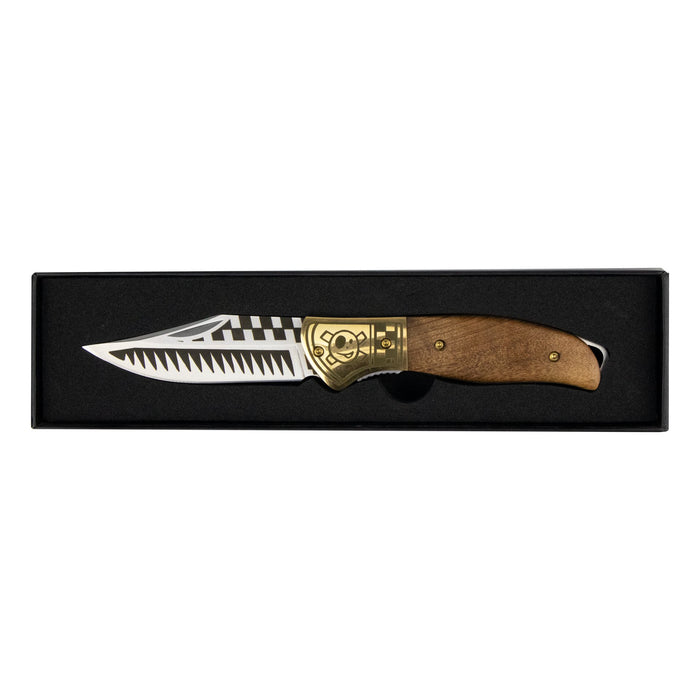 Homey's Man's Ruin By Schiffmacher Zakmes - RVS|wortelhout - Gift Box