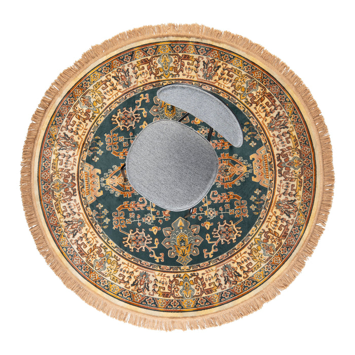 MOOS Ezra Vloerkleed Ø 160 cm - Bruin